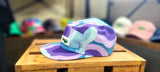 Gorra 5panel Jibarito Multicolor Violet