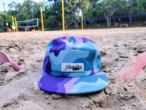 Gorra 5panel Jibarito Multicolor Violet