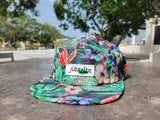 Gorra Jibarito 5panel Floral