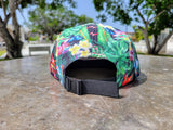 Gorra Jibarito 5panel Floral