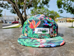 Gorra Jibarito 5panel Floral