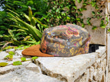 Gorra Jibarito 5panel Floral Vintage