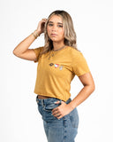 T-Shirt Crop Jibarito Café Amor Paz