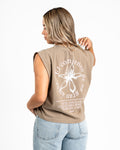 T-Shirt Crop Jibarito Flor de Café