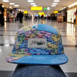 Gorra 5panel Mundo