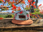 Gorra Jibarito 5panel Flamboyan