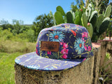 Gorra Jibarito 5panel Floral