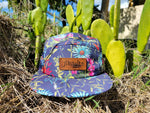 Gorra Jibarito 5panel Floral