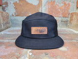 Gorra Jibarito 5panel Negro